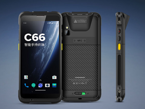 超高頻rfid一體式手持終端 C66_Impinj E510芯片_Android 11_rfid手持機(jī)讀寫器