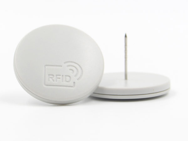 圓形針rfid電子標簽34x5mm_服裝商品標簽_超高頻商品rfid標簽
